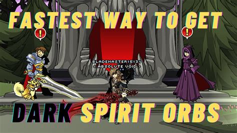 aqw dark spirit orb.